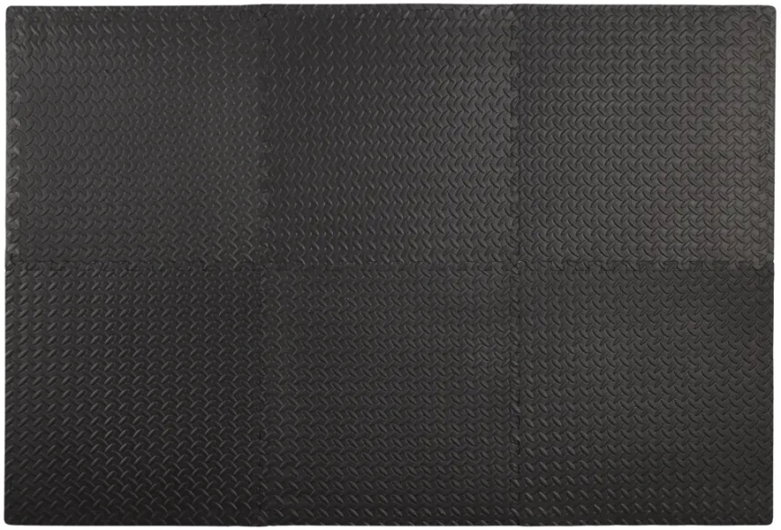 Gulvmatte 61 x 61 cm - 6 stk.