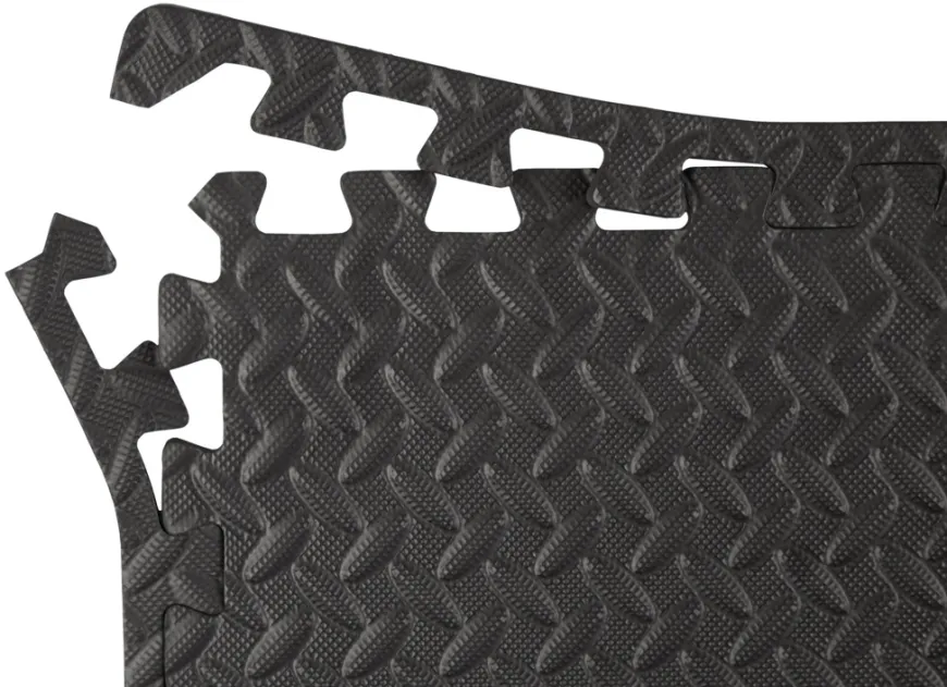 Gulvmatte 61 x 61 cm - 6 stk.