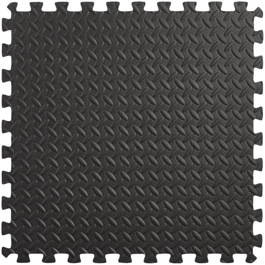 Gulvmatte 61 x 61 cm - 6 stk.