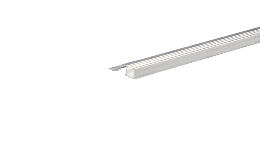 Gulvprofil basis aluminium - 6-10 mm x 0,9 meter