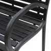 Hagebenk Amsterdam svart 125 x 60 cm - Sunlife®
