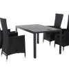 Hagebord Havanna 150 x 90 cm i alu/nonwood - Sunlife®