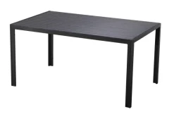 Hagebord Havanna 150 x 90 cm i alu/nonwood - Sunlife®