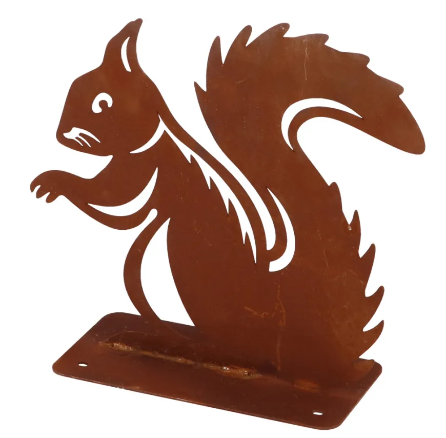 Hagefigur ekorn rust H20,1 cm