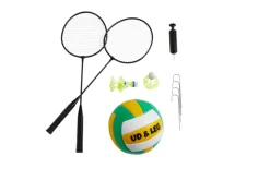 Hagespill 2-i-1 volleyball/badminton - Ud & Leg