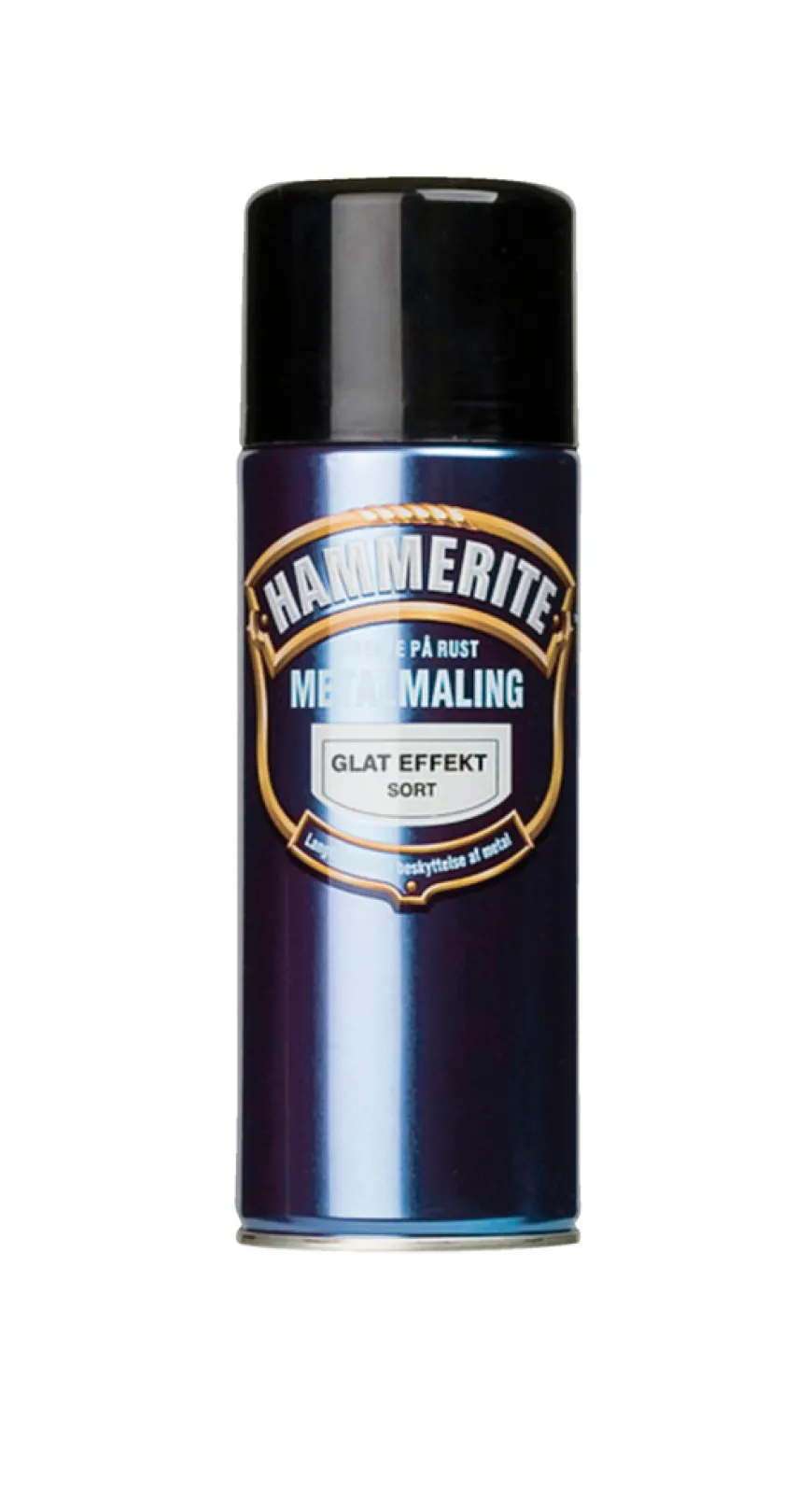 Hammerite metallmaling glatt svart 400 ml