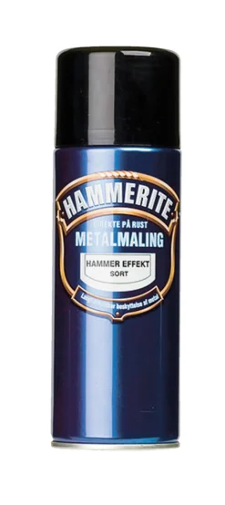 Hammerite metallmaling svart hammereffekt 400 ml