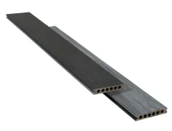 Heimdal terrassebord kompositt svart/grå 22x130x4000 mm