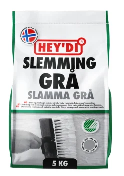 Hey'di slemming dekorpuss grå 5 kg