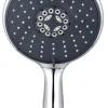 Hånddusj Ø150 mm krom 4-jet - REN