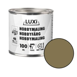 Hobbymaling gull 100 ml - Luxi
