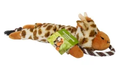 Hundeleke sjiraff med lyd 42 cm