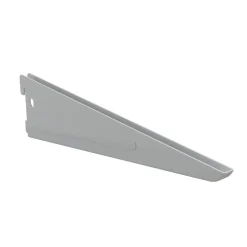 Hylleknekt til veggskinne 370 mm hvit - Integri