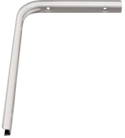 Hylleknekt U-profil 200 x 250 mm hvit