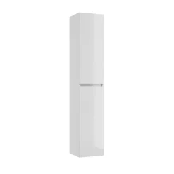Høyskap Deluxe blank hvit - REN