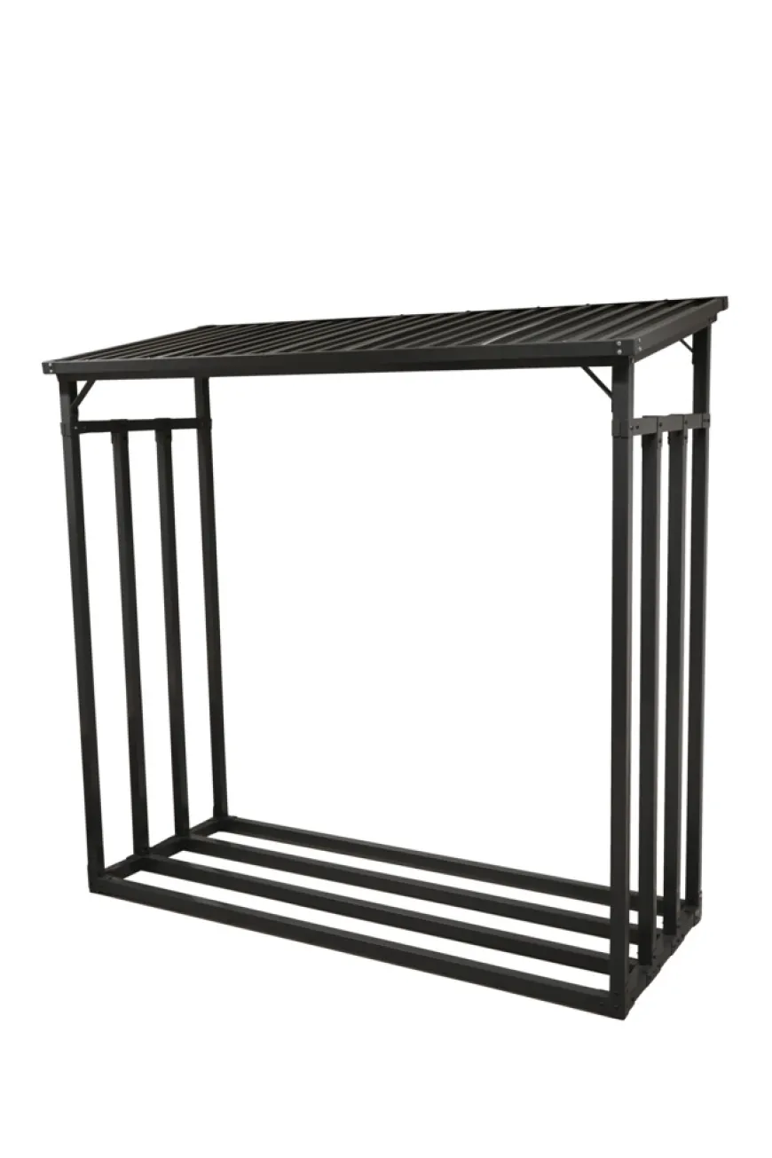 Ignite Nordic vedstabler m/blikktak 185 x 70 x 185 cm