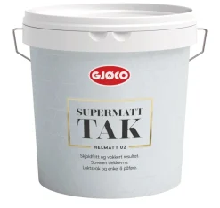 Interiør 02 hvit base 2,7 liter tak - Gjøco