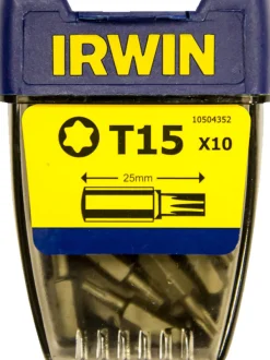 Irwin bits torx T15 - 10 stk.