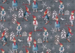 Julegavepapir 70 cm x 20 meter assortert