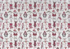Julegavepapir 70 cm x 20 meter assortert