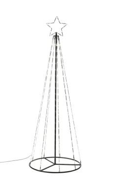 Juletre Flex m/stjerne 192 LED H180 cm