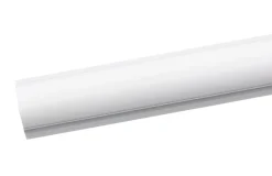 Kabelkanal buet - 2 meter hvit