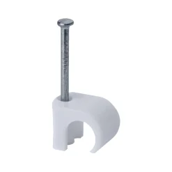 Kabelklemmer 7 - 10 mm hvit - 20 stk.