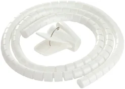Kabelskjuler hvit Ø20 mm x 1,5 meter - PRIZE