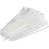 Kabelstrips 200 mm hvit 100 stk. - Elworks