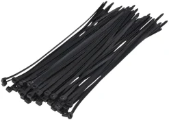 Kabelstrips 400 mm svart 50 stk.