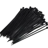 Kabelstrips 200 mm svart 100 stk.