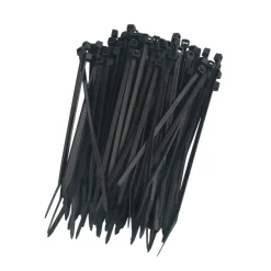Kabelstrips 2,5 x 100 mm i svart - 100 stk.