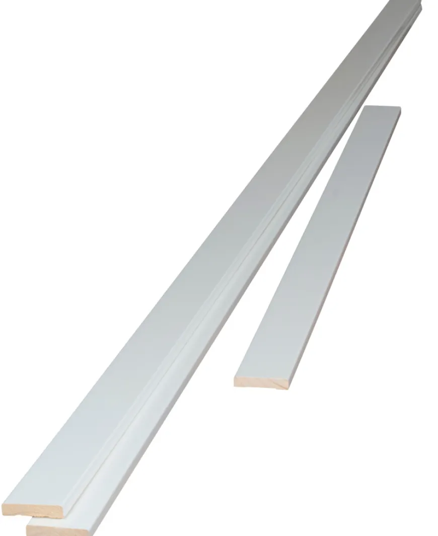 Karmlist sett 12x70 mm furu slett malt