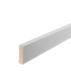Karmlist 12x58 mm furu slett malt