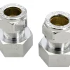 Klemringsmuffe 3/8" x 10 mm 2 stk.