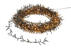 Klyngelys lyskjede 1500 LED m/8 funksjoner