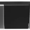 Knaggrekke flex svart med 6 knagger 48,4 cm