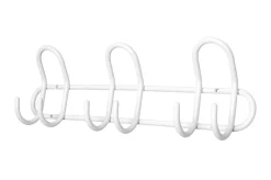 Knaggrekke P3 3 knagger hvit