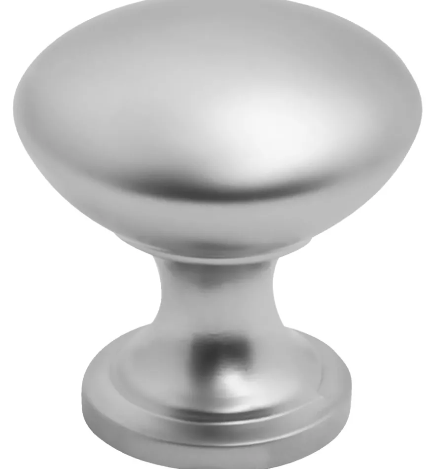 Knott matt krom 27,5 mm