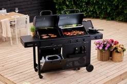 Kombigrill til gass og kull - Grillexpert®