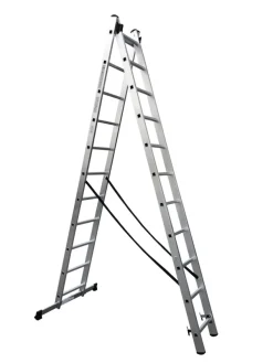 Kombistige i aluminium - 5,04 meter