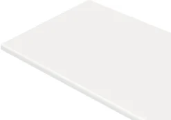 Laminatbenkeplate hvit 28 mm x 61 x 260 cm