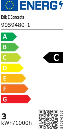 LED-dråpepære 2,9 W E14 - 2 pk.