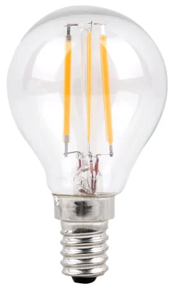 LED-dråpepære 2,9 W E14 - 2 pk.