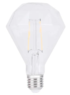 LED-filamentpære diamant 2 W E27