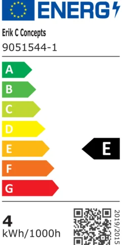 LED-pære krone 4,2 W E14 4-pk.
