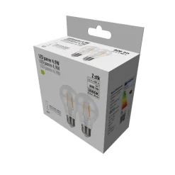 LED-pærer standard 4,9 W E27 - 2-pk.