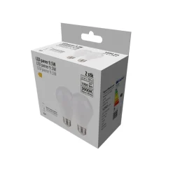 LED-pærer standart 9,5 W E27 - 2-pk.