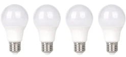 LED-pære standard 7,3 W E27 4-pk.