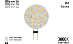 LED-stiftpære 2 W G4 - 1 stk.